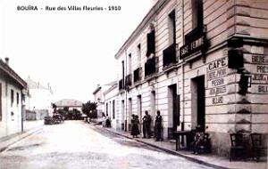 Bouira - Rue des Villas fleuries - 1910